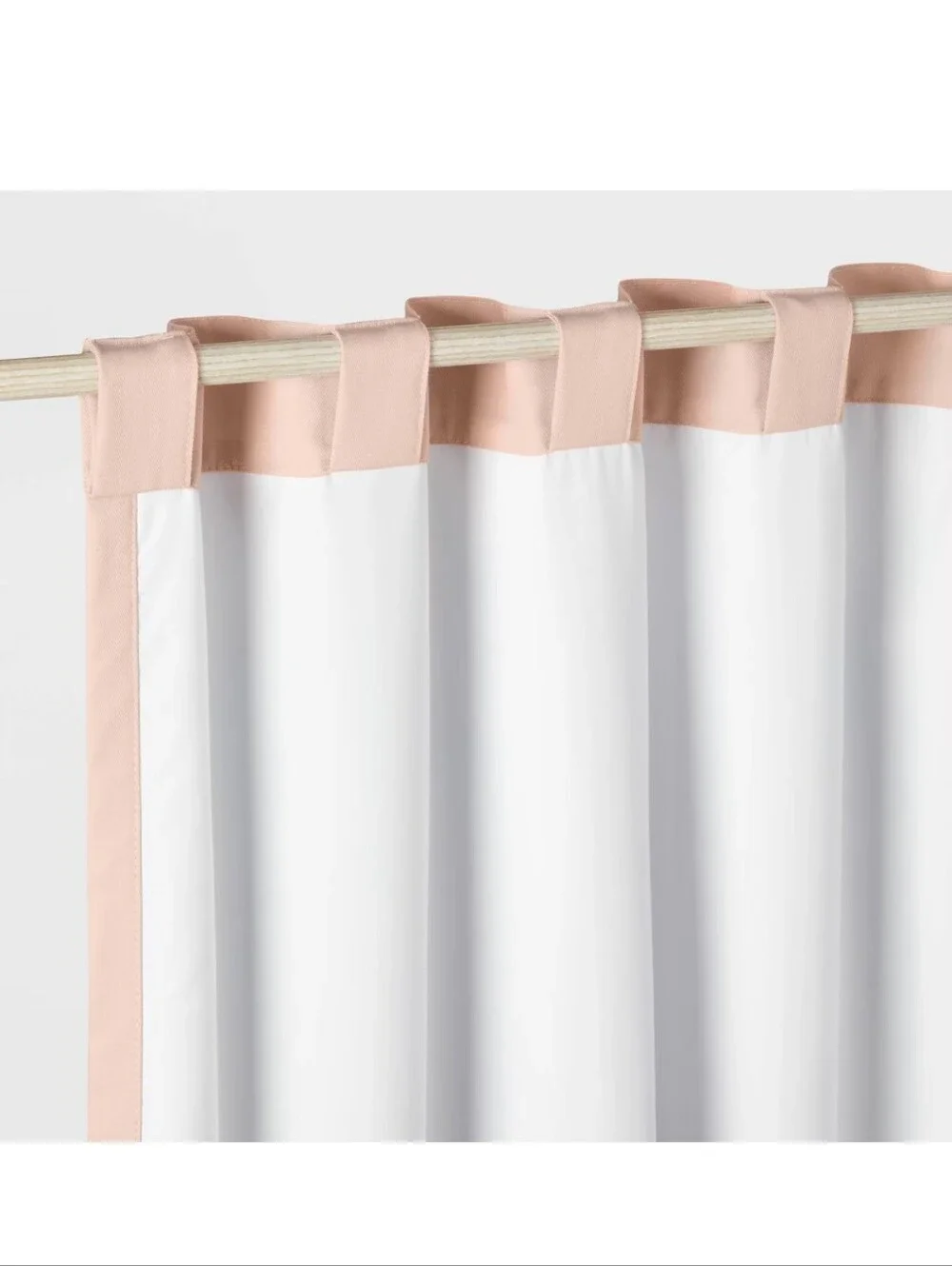TWO Pillowfort Blackout Curtain Panels - Pink
